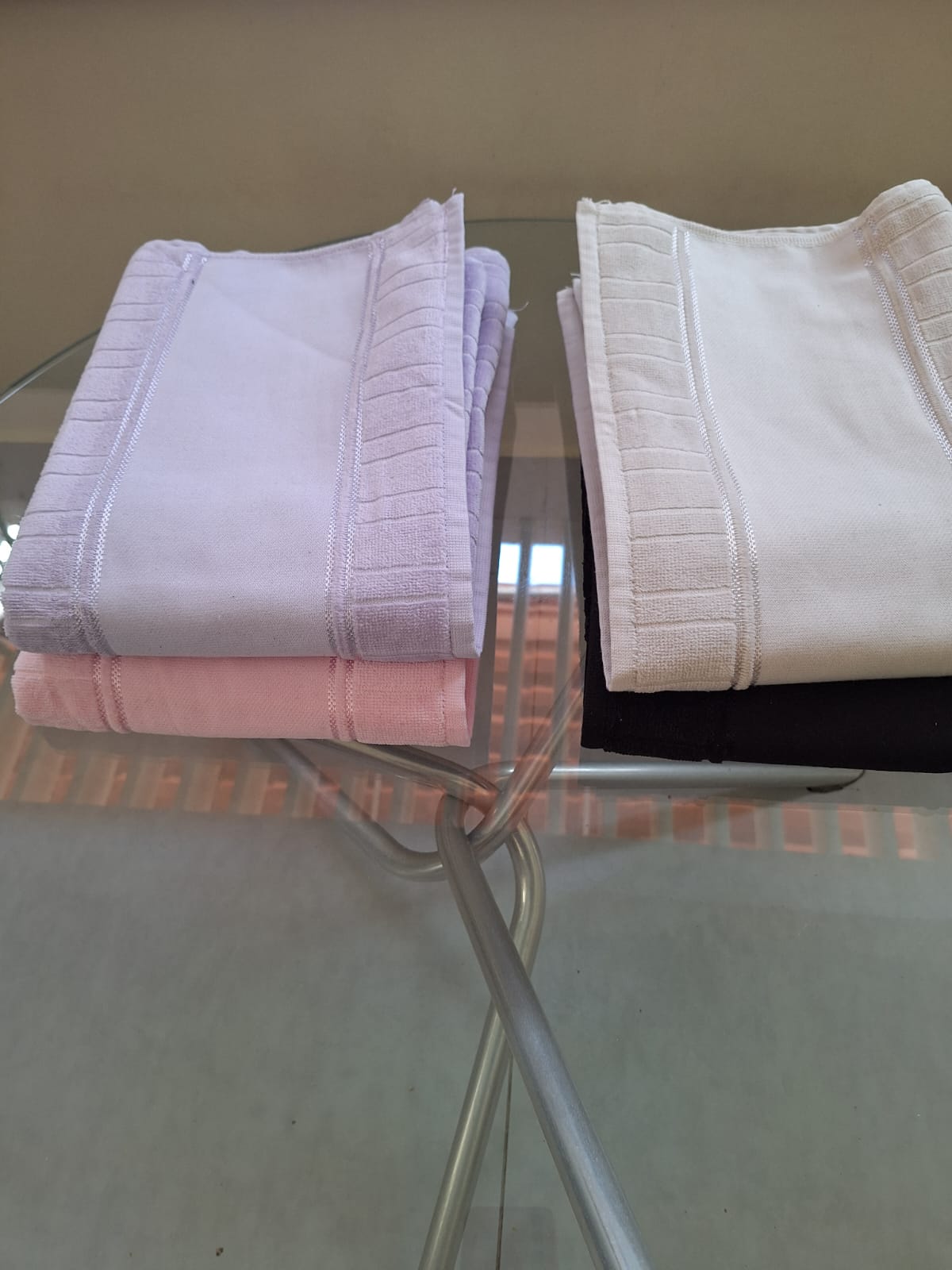 Conjunto Artesanalle – Toalhas para Bordar e Pintar, Algodão e Cotton - Imagem 2