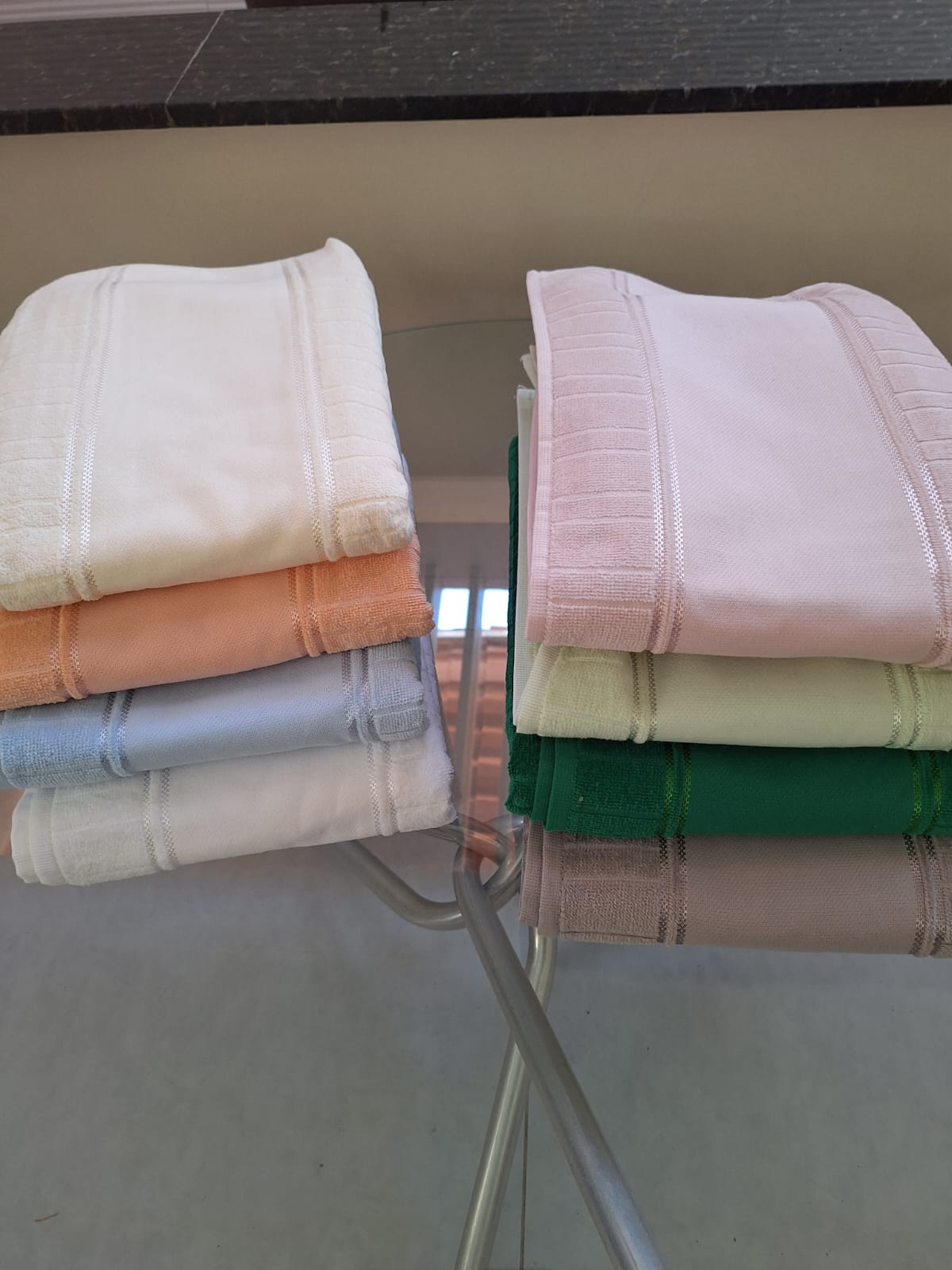 Conjunto Artesanalle – Toalhas para Bordar e Pintar, Algodão e Cotton - Imagem 3